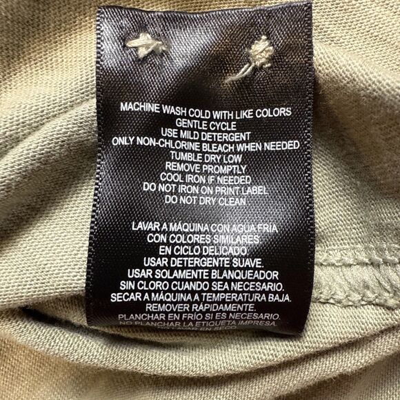 32 Degrees Cool Men's Green Button-Up Shirt Medium Long Sleeve Cotton NWT - Picture 7 of 8